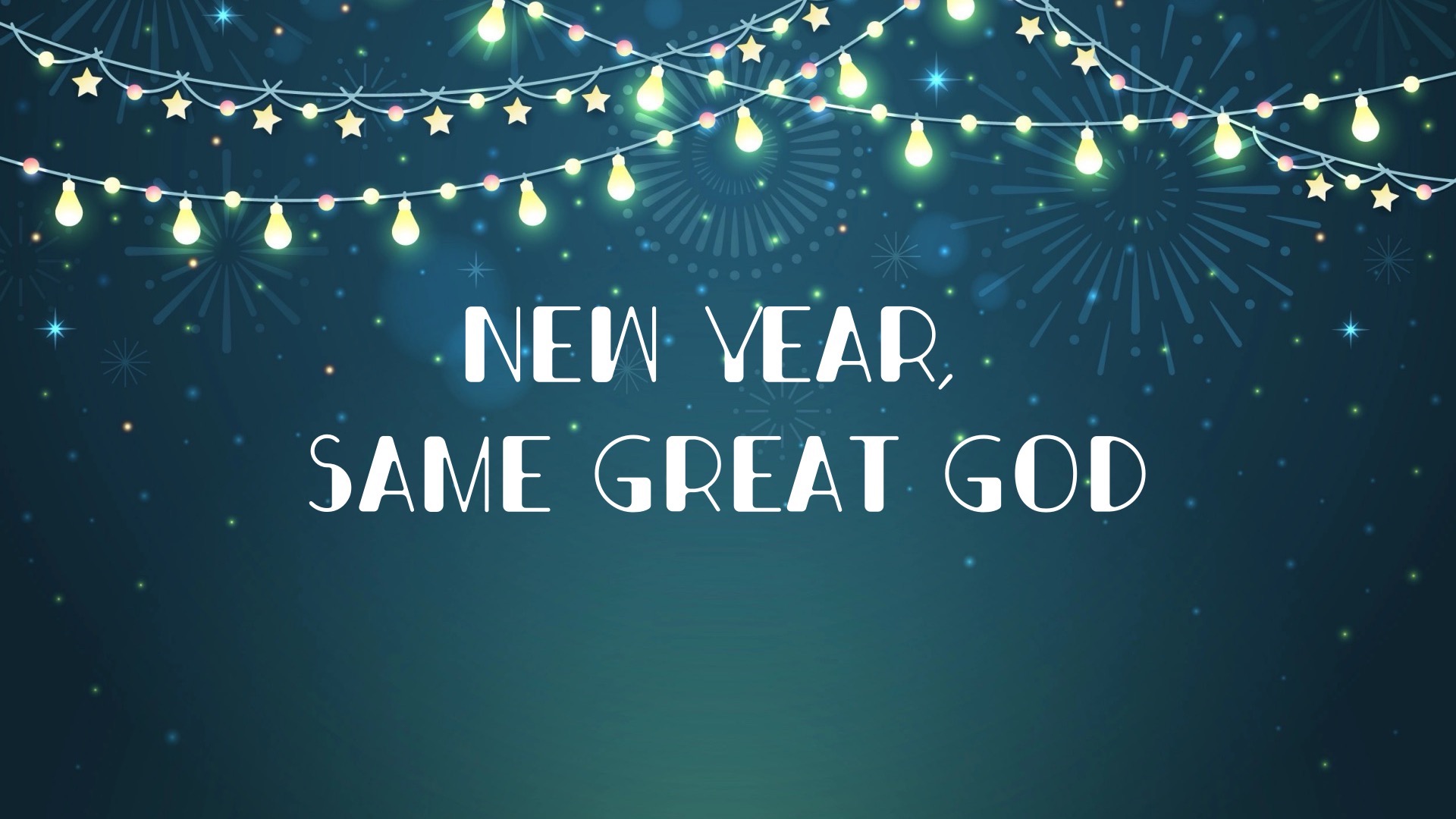 New Year, Same Great God Growing Younger Psalm 78